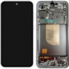 N230 Pantalla Completa Original LCD Y Táctil Con Marco Para Samsung Galaxy Samsung S23 FE SM-S711- BLANCO