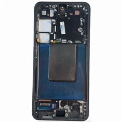 N233 Pantalla Completa LCD Y Táctil Original Con Marco Para Samsung Galaxy S24 (SM-S921B) Negro