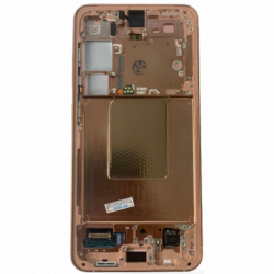 N233 Pantalla Completa LCD Y Táctil Original Con Marco Para Samsung Galaxy S24 (SM-S921B) Orange