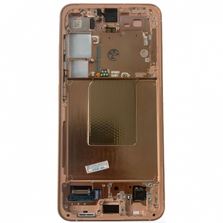 N233 Pantalla Completa LCD Y Táctil Original Con Marco Para Samsung Galaxy S24 (SM-S921B) Orange