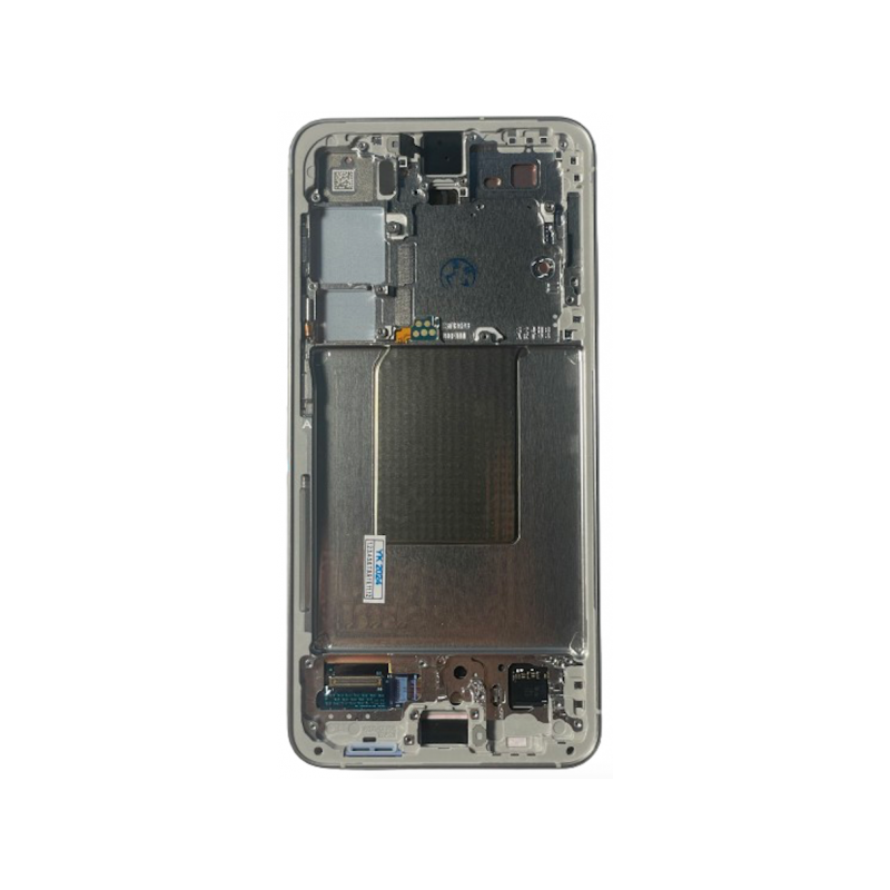 N233 Pantalla Completa LCD Y Táctil Original Con Marco Para Samsung Galaxy S24 (SM-S921B) Plata
