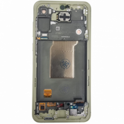 N236 Pantalla Completa LCD Y Táctil ORIGINAL Con Marco Para Samsung Galaxy A55 5G SM-A556 - AMARILLO