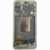 N236 Pantalla Completa LCD Y Táctil ORIGINAL Con Marco Para Samsung Galaxy A55 5G SM-A556 - AMARILLO