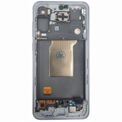 N236 Pantalla Completa LCD Y Táctil ORIGINAL Con Marco Para Samsung Galaxy A55 5G SM-A556 - AZUL