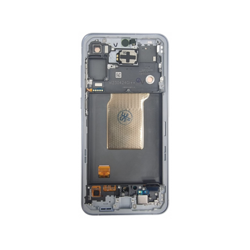 N236 Pantalla Completa LCD Y Táctil ORIGINAL Con Marco Para Samsung Galaxy A55 5G SM-A556 - AZUL