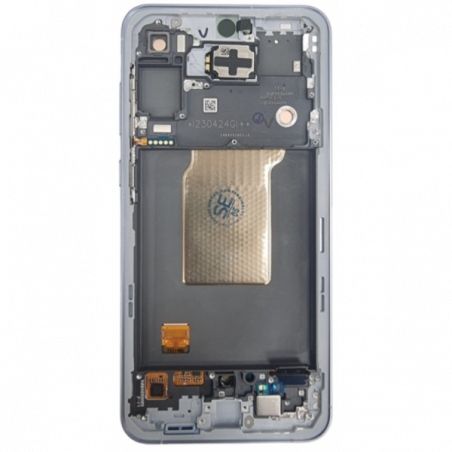 N236 Pantalla Completa LCD Y Táctil ORIGINAL Con Marco Para Samsung Galaxy A55 5G SM-A556 - AZUL