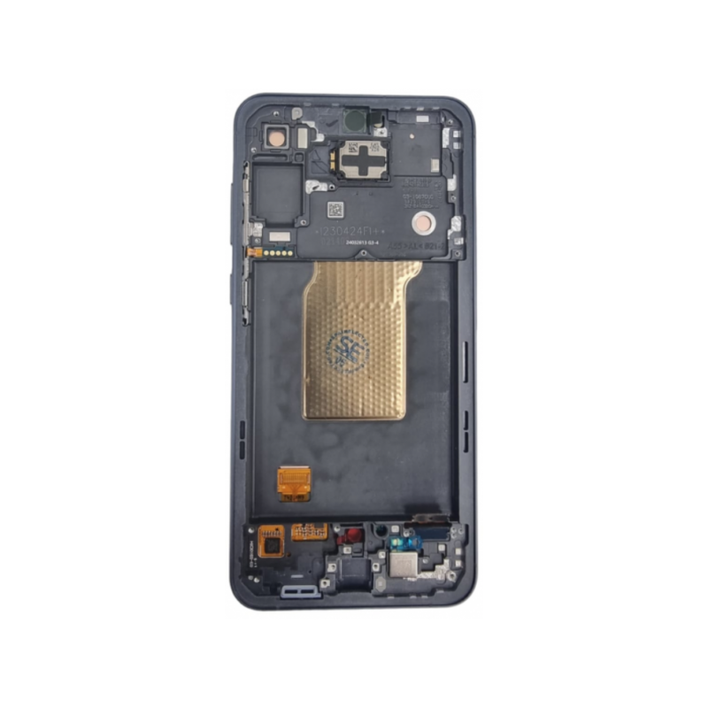 N236 Pantalla Completa LCD Y Táctil ORIGINAL Con Marco Para Samsung Galaxy A55 5G SM-A556 - NEGRO