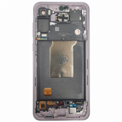 N236 Pantalla Completa LCD Y Táctil ORIGINAL Con Marco Para Samsung Galaxy A55 5G SM-A556 - VIOLETA