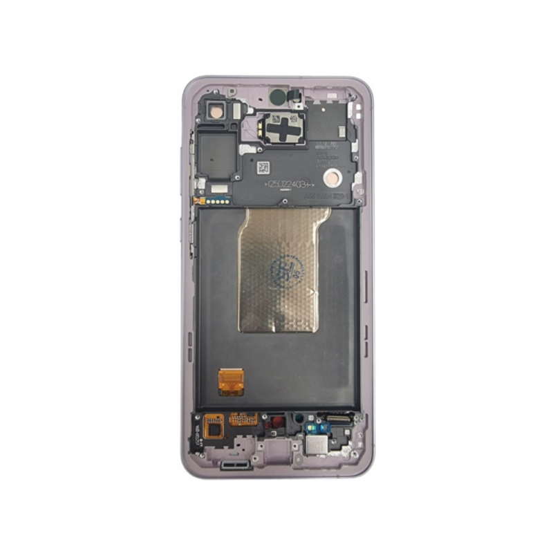 N236 Pantalla Completa LCD Y Táctil ORIGINAL Con Marco Para Samsung Galaxy A55 5G SM-A556 - VIOLETA