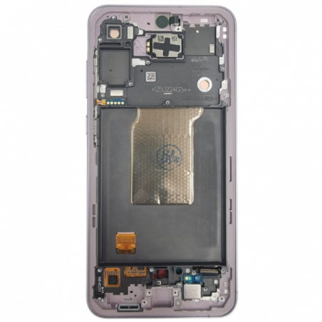 N236 Pantalla Completa LCD Y Táctil ORIGINAL Con Marco Para Samsung Galaxy A55 5G SM-A556 - VIOLETA