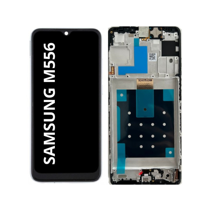 N241 Pantalla Completa Original LCD Y Táctil Con Marco Para Samsung Galaxy M55 5G (M556)