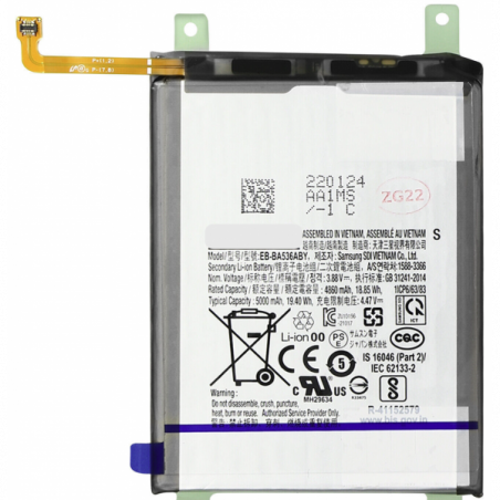 n255 Bateria EB-BA536ABY Para Samsung Galaxy A33 5G, Galaxy A53 5G de 5000 mAh