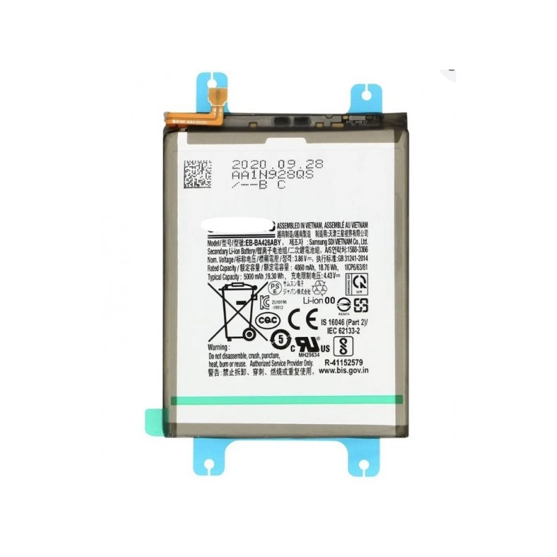 N266 Batería EB-BA426ABY Para Samsung Galaxy  A32 5G / A326 / A42 5G / A426 / A72 5G / A726 De 5000mAh