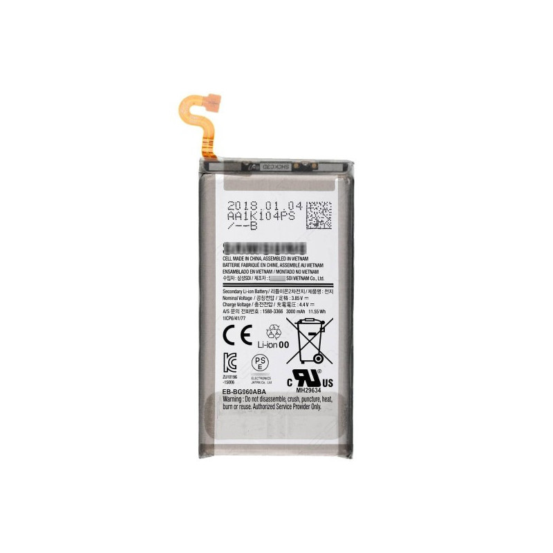 N274 Bateria EB-BG960ABE para Samsung Galaxy S9 Chip Original SIN LOGO 3 Meses Garantia