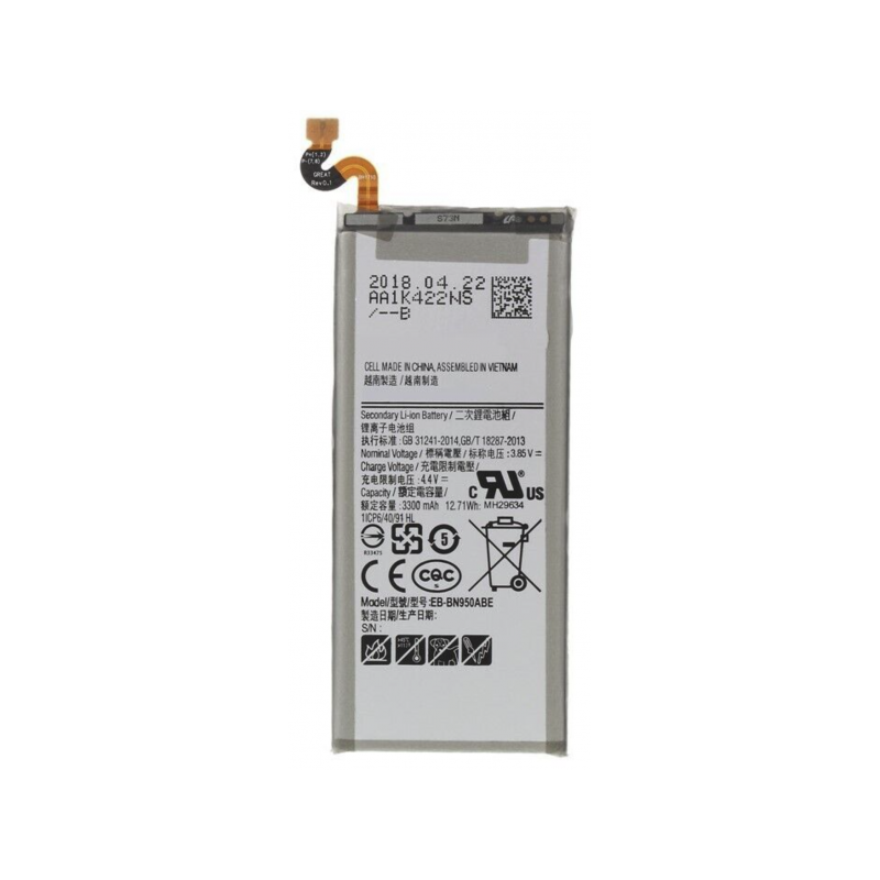 N278 Batería Nueva EB-BN950ABE para Samsung Galaxy Note 8 N950F de 3300mAh