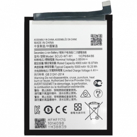 N341 Bateria Litio SCUD-WTW1 Para Samsung A14 5G (2023) A146P / Samsung A14 5G (2023) A146B