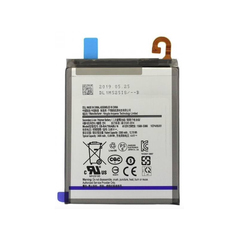 N343 Batería EB-BA750ABU para Samsung Galaxy A750 Galaxy A7 2018 / A10 / A105 / M10 SIN LOGO