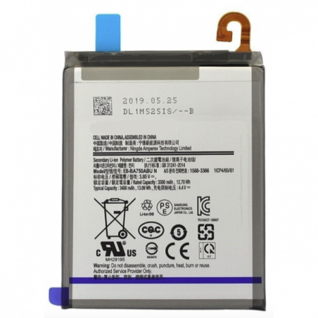 N343 Batería EB-BA750ABU para Samsung Galaxy A750 Galaxy A7 2018 / A10 / A105 / M10 SIN LOGO