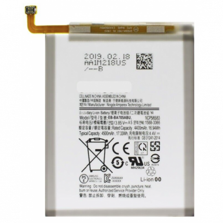 N356 Batería EB-BA705ABU Para Samsung Galaxy A70 / A705 De 4400mAh SIN LOGO