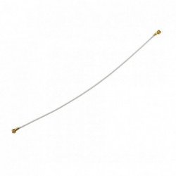 N38 Cable Coaxial de Antena de Samsung Galaxy Note N7000 de 78mm de color Blanco Fino
