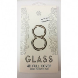 N401 Samsung Galaxy S9 G960 / S8 G950 Protector Cristal Templado 3D Transparente