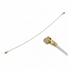 N42 Cable Coaxial de Antena de Samsung Galaxy Note 2 N7100 de 88mm de color Blanco