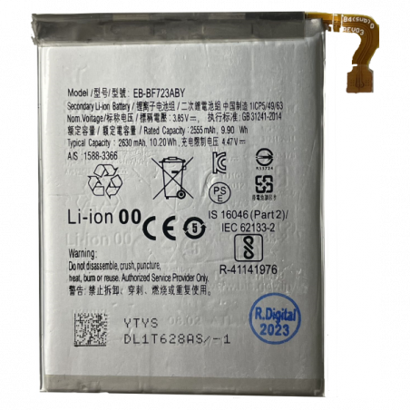 n464 Bateria litio EB-BF723ABY Samsung Galaxy Z Flip 4 / F721 De 2555mAh-9.90Wh (Grande)