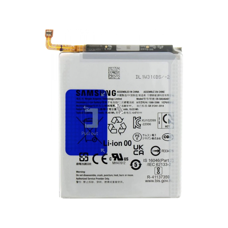 n466 Bateria Litio A54 5G EB-BA546ABY / A34 5G De 4905mAh/10.03Wh